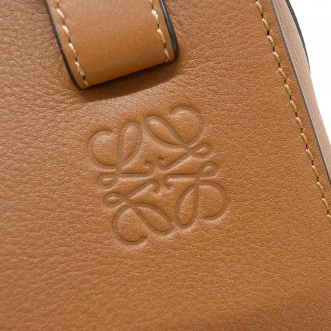 LOEWE Hammock 387 30 S35 Shoulder 黑色 中古品A - 縮圖 4