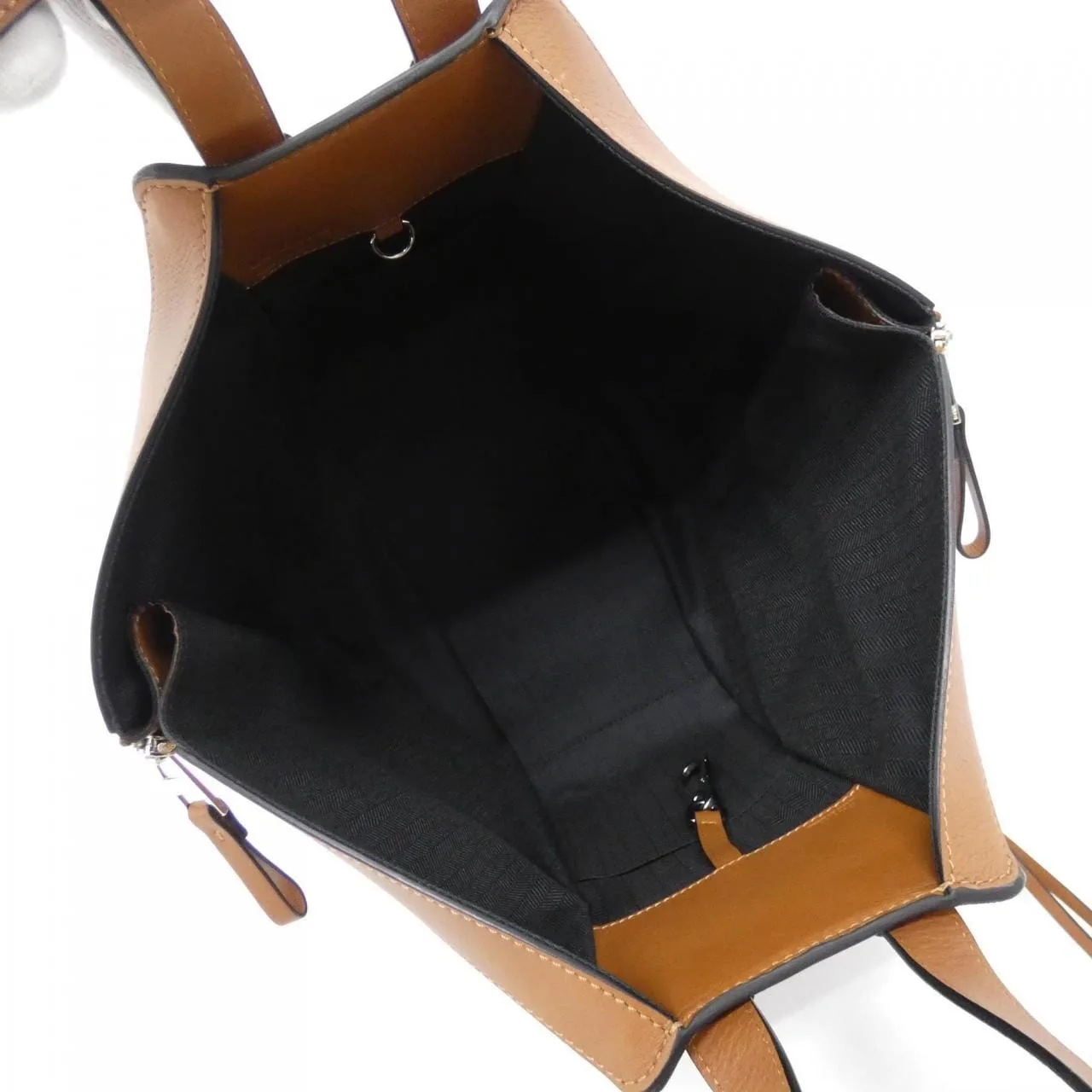 LOEWE Hammock 387 30 S35 Shoulder 黑色 中古品A - 縮圖 7