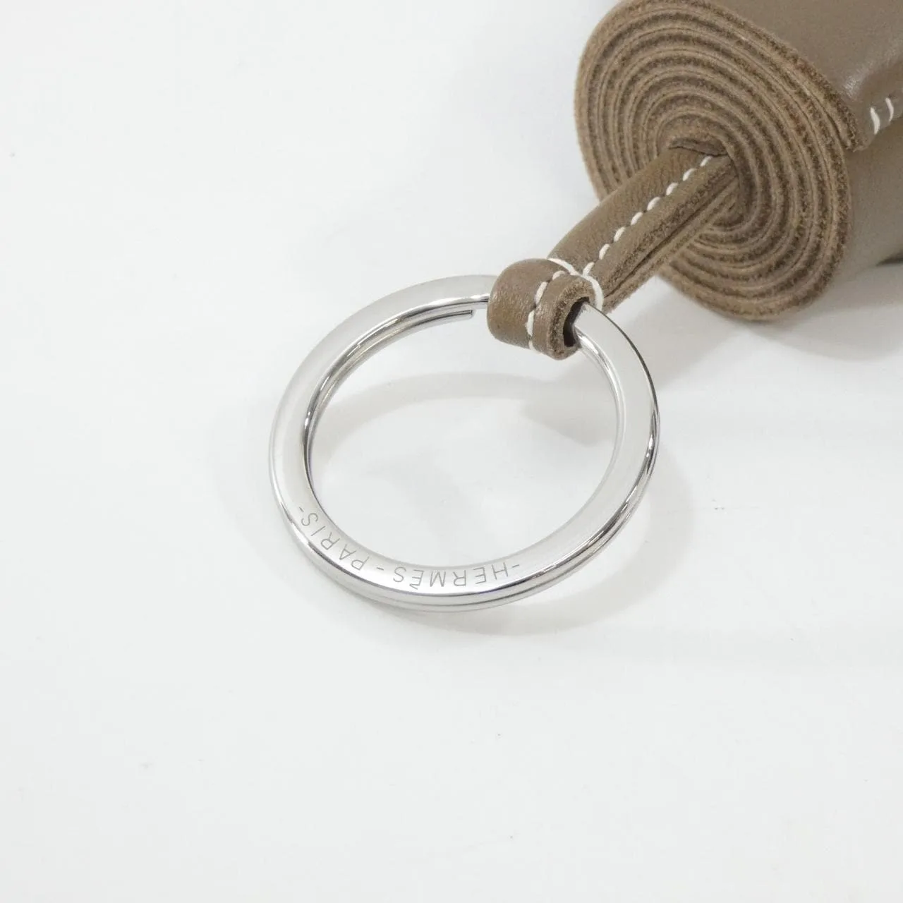 HERMES 077894CJ Key Case Etoupe Rank A - Thumbnail 3