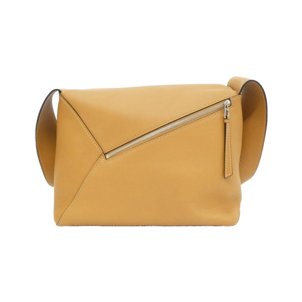 LOEWE Puzzle B510J68X01 Shoulder 黑色 中古品A - 縮圖 2