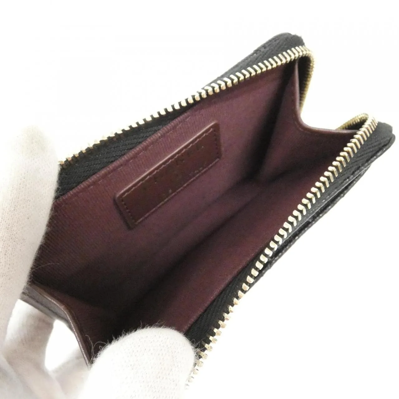 CHANEL Timeless Classic AP4893 Card Case Grained Calfskin Black Grained Calfskin Rank A - Thumbnail 6