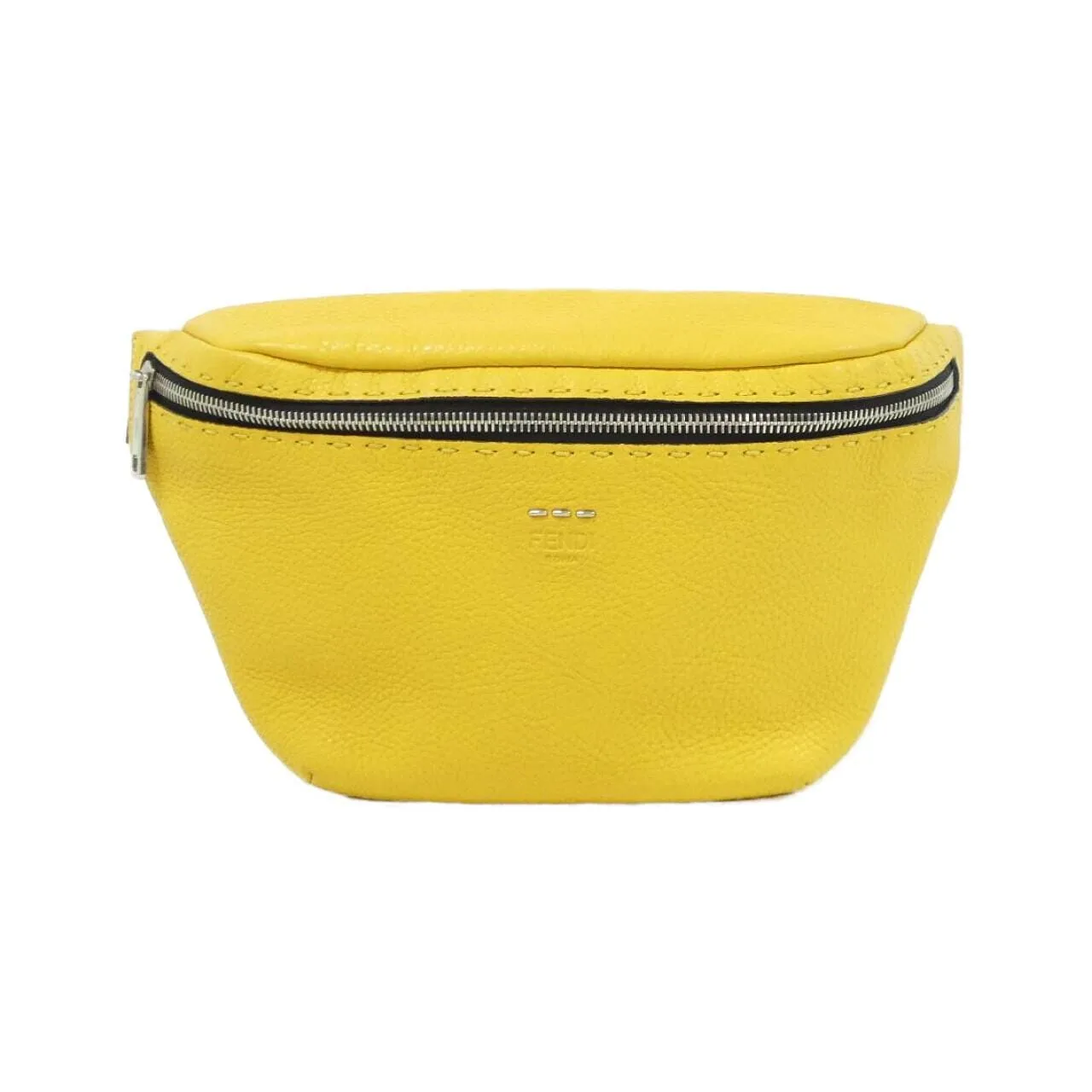 FENDI Baguette 7VA434 A4CK Belt Yellow