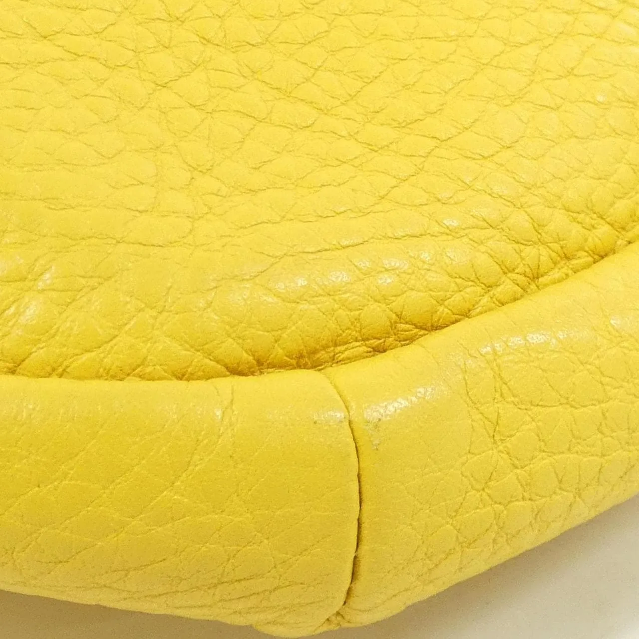 FENDI Baguette 7VA434 A4CK Belt 黃色 中古品A - 縮圖 3