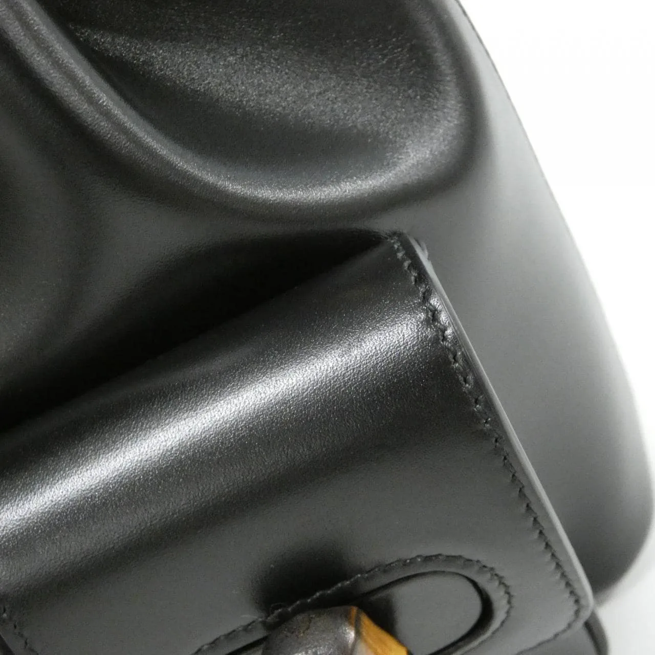 GUCCI 702101 UZY0T Backpack Leather 黑色 皮革 中古品A - 縮圖 7