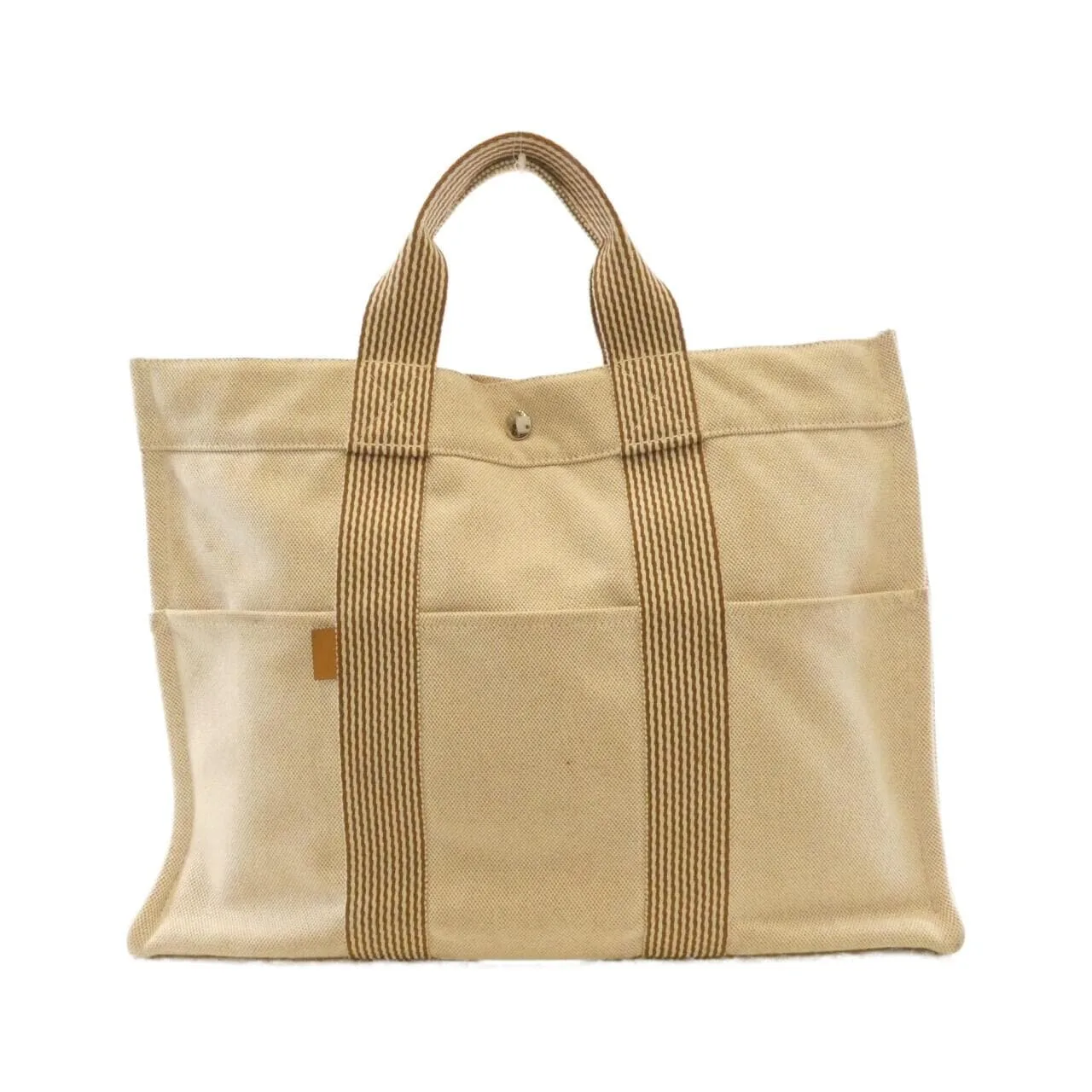 HERMES 102018M Tote Canvas