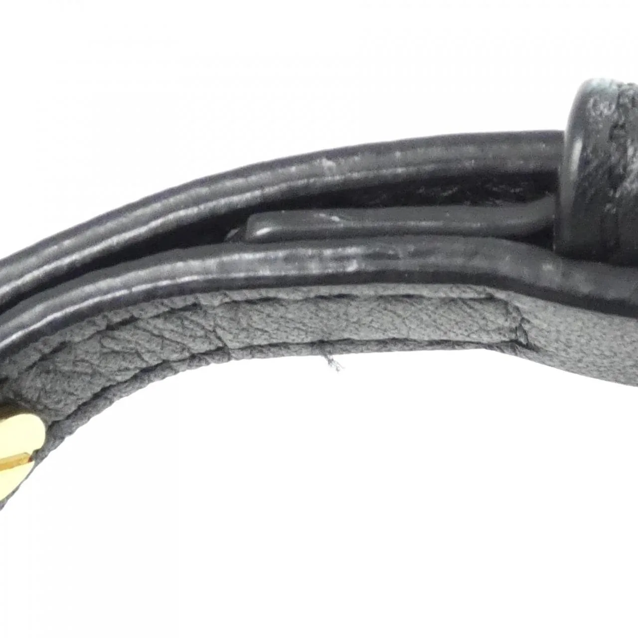 LOEWE Flamenco A411FC1X33 Handbag Canvas Black Canvas Rank A - Thumbnail 4