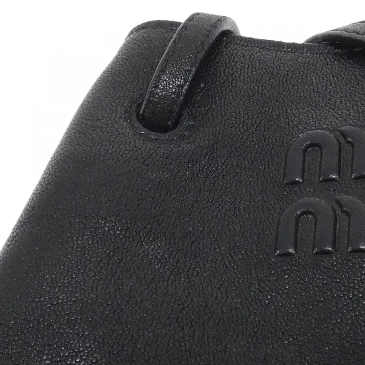 MIU MIU 5NF460 Handbag 黑色 中古品A - 縮圖 6