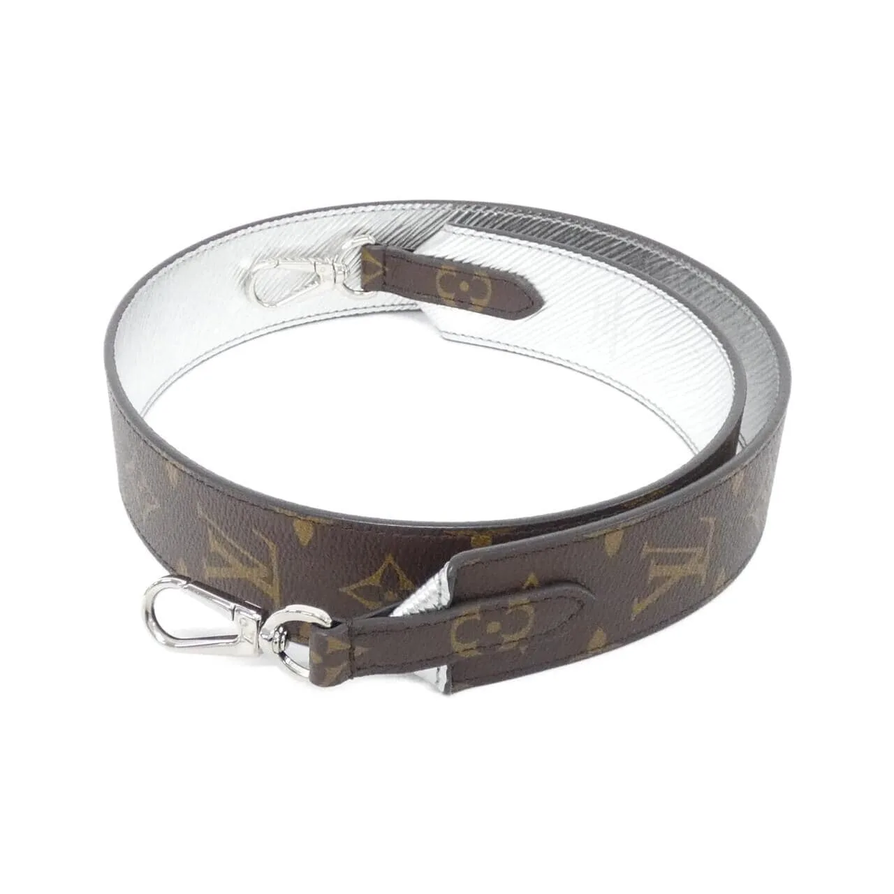 LOUIS VUITTON J02333 Wallet Monogram Silver