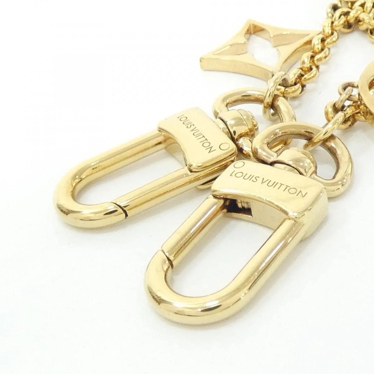 LOUIS VUITTON M01413 Key Case Monogram 黑色 Monogram 中古品A - 縮圖 5