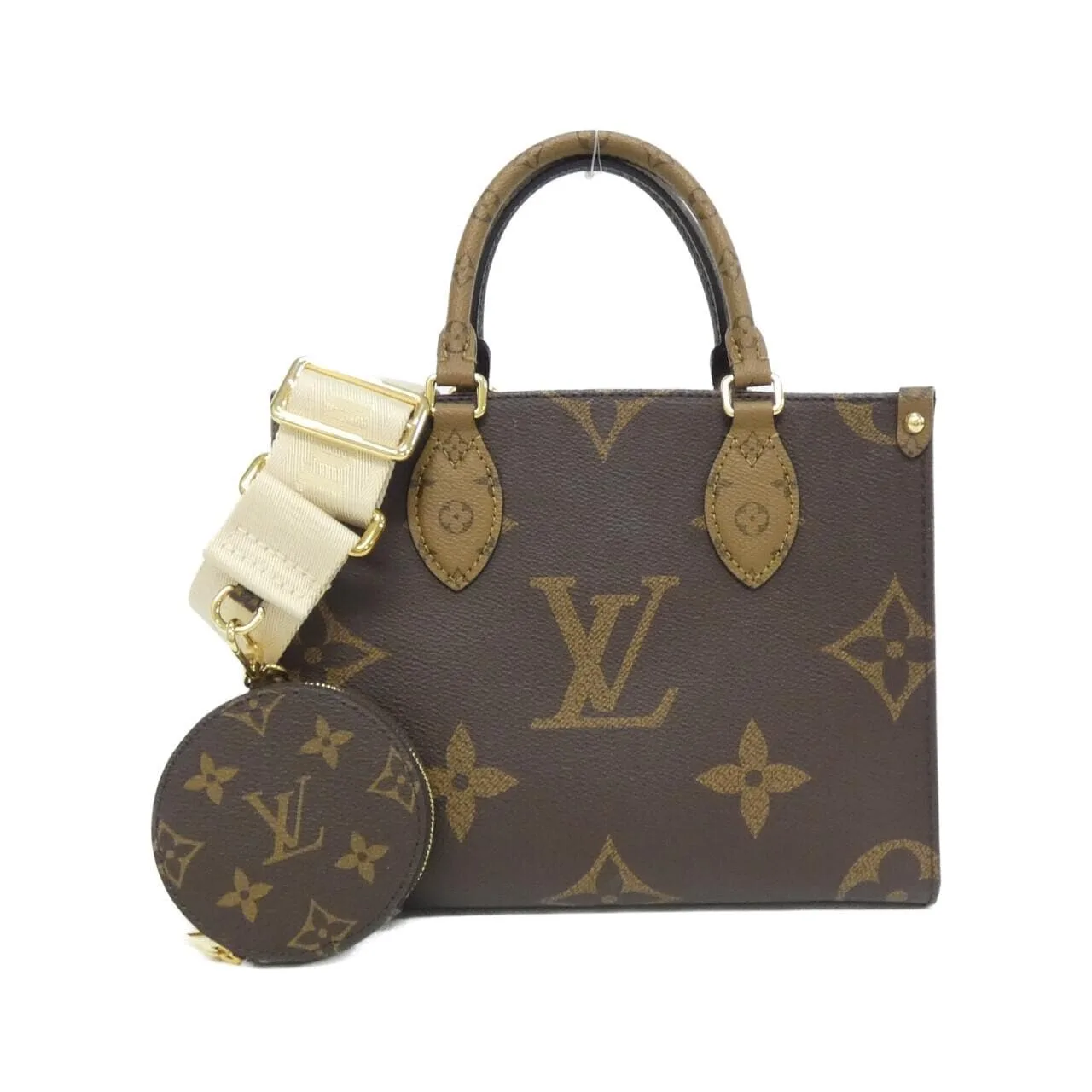 LOUIS VUITTON OnTheGo M46373 Handbag Monogram