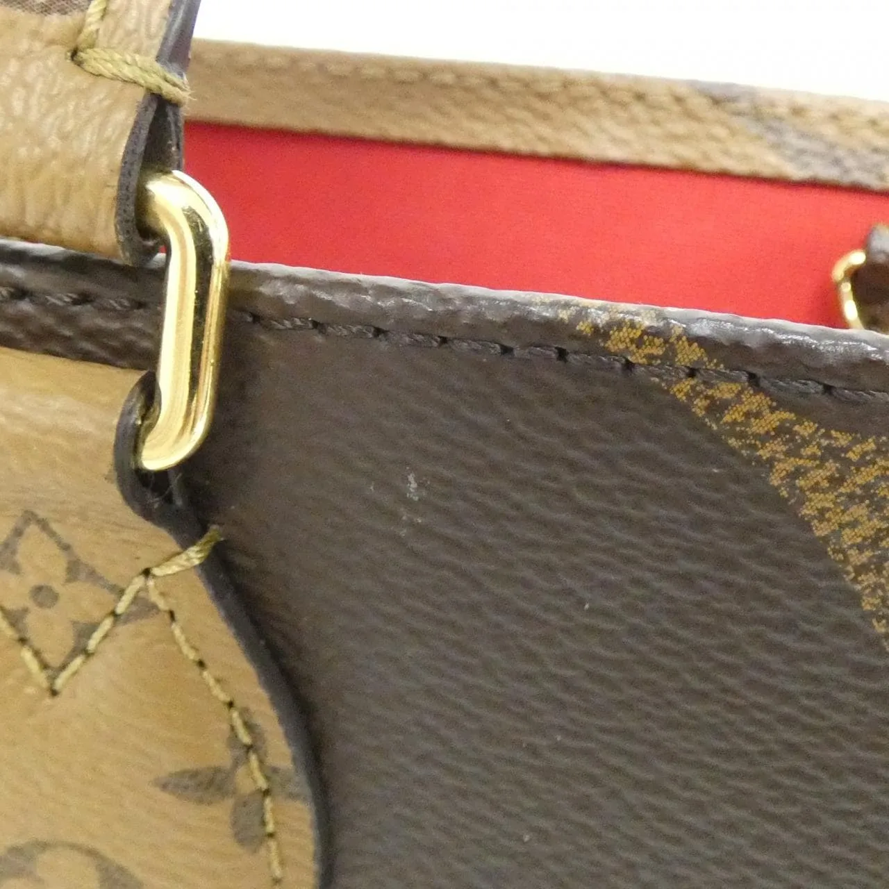 LOUIS VUITTON OnTheGo M46373 Handbag Monogram Black Monogram Rank A - Thumbnail 4