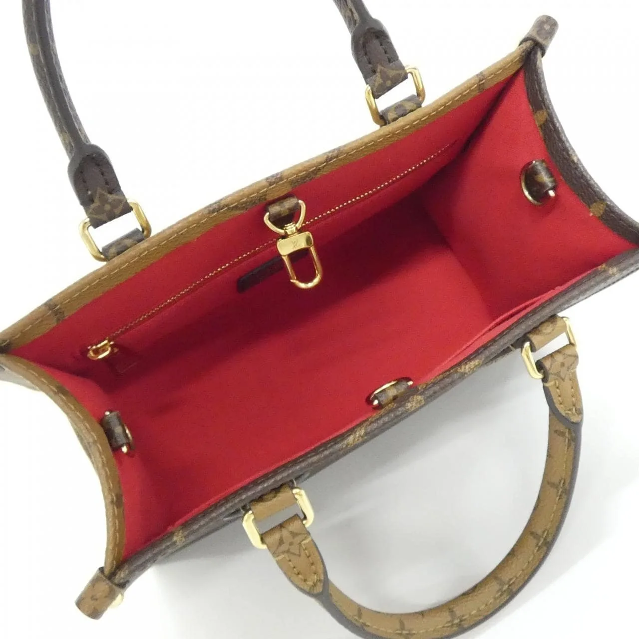 LOUIS VUITTON OnTheGo M46373 Handbag Monogram Black Monogram Rank A - Thumbnail 6