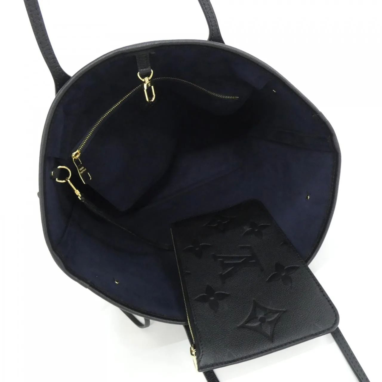 LOUIS VUITTON Neverfull M45685 Tote Monogram Black Monogram - Thumbnail 5