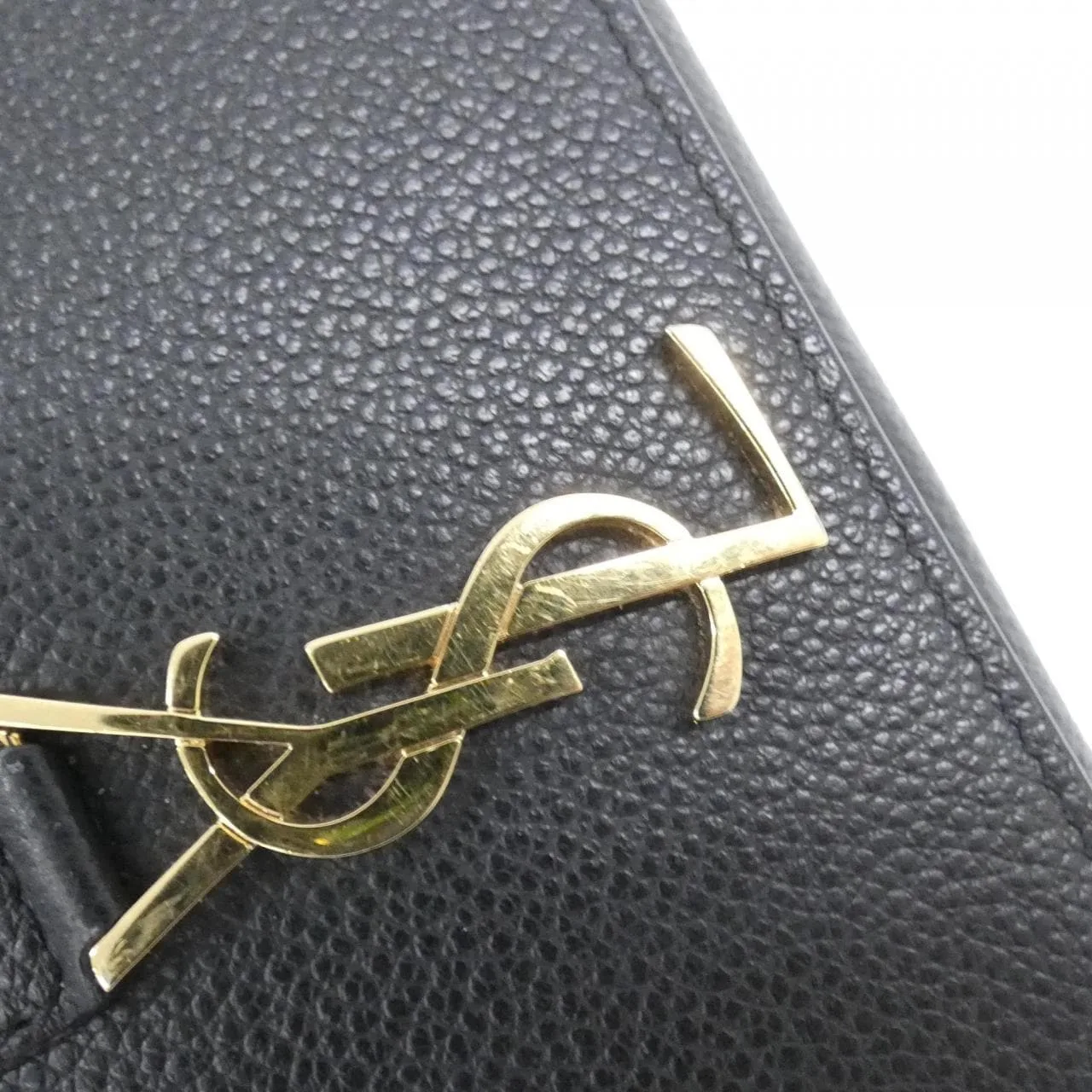 SAINT LAURENT 414567 B680J Wallet Black Rank A - Thumbnail 3