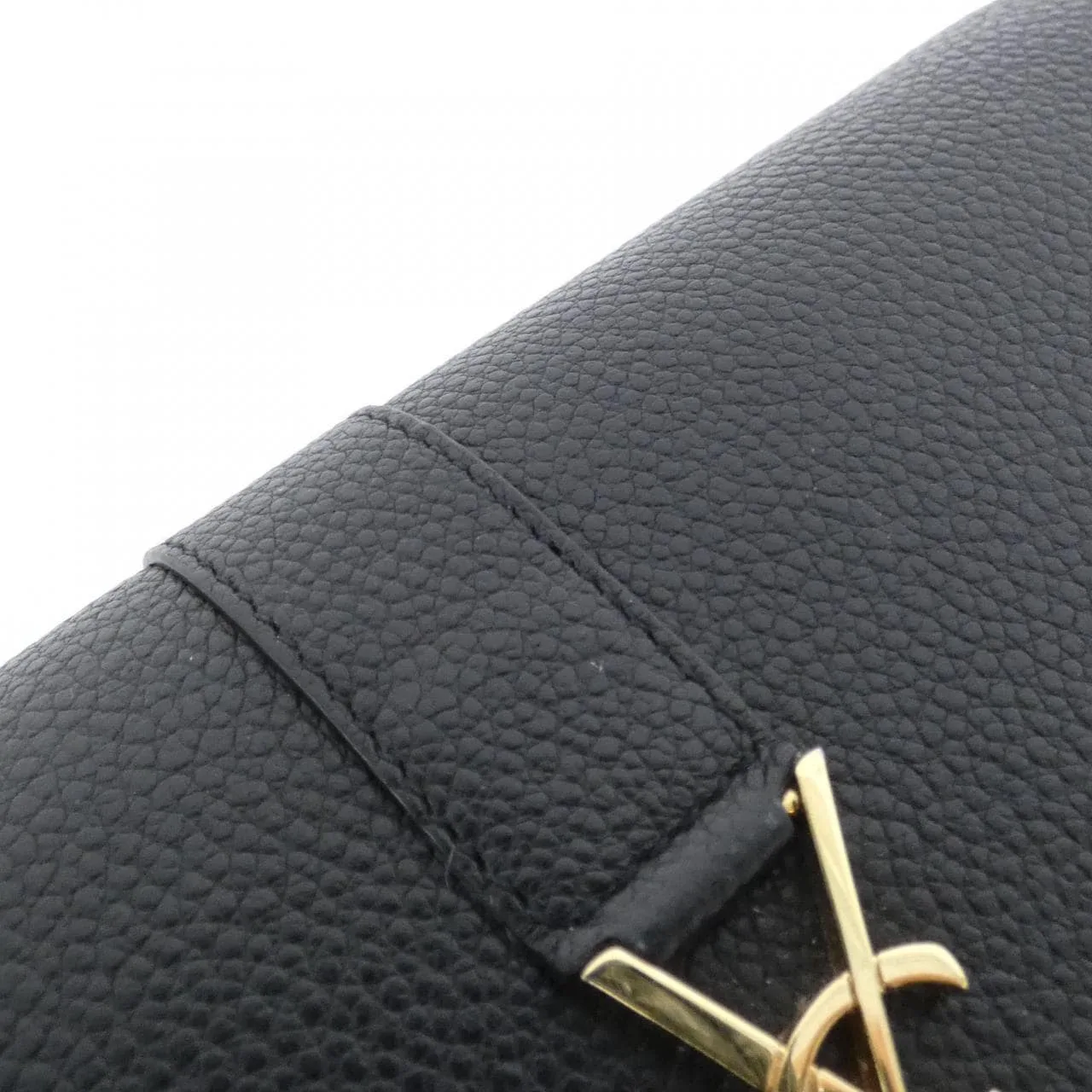 SAINT LAURENT 414567 B680J Wallet Black Rank A - Thumbnail 4