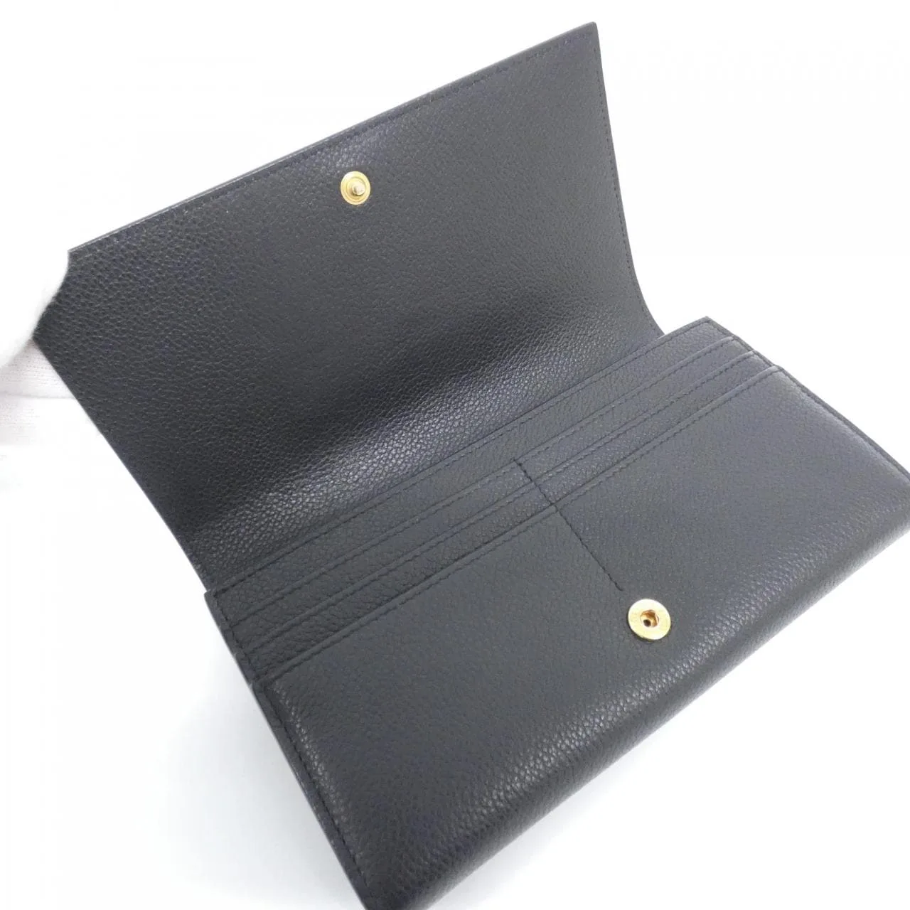 SAINT LAURENT 414567 B680J Wallet Black Rank A - Thumbnail 6