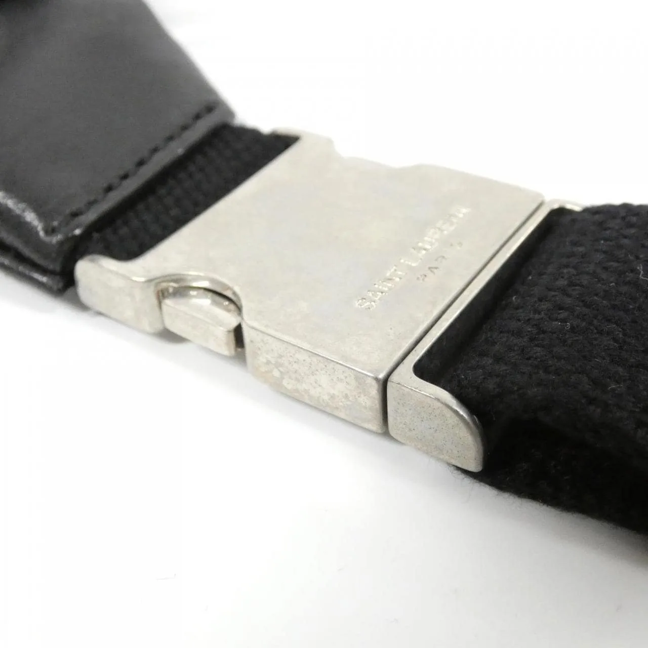 SAINT LAURENT 505671 0X52E Belt 黑色 中古品A - 縮圖 8