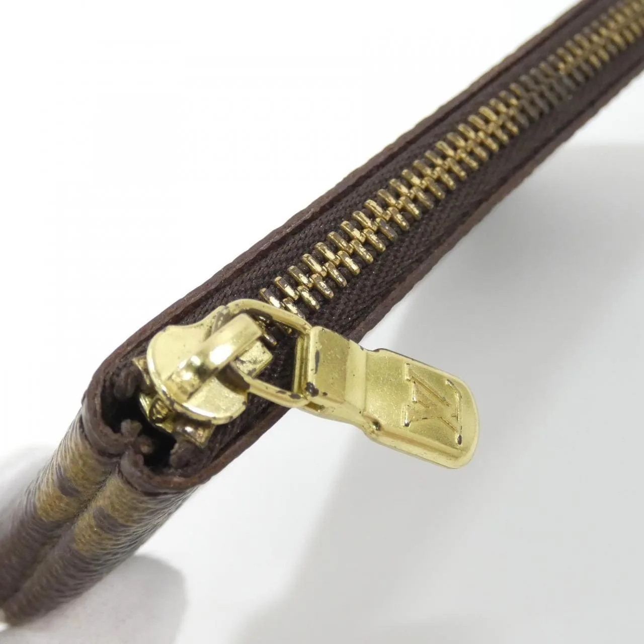 LOUIS VUITTON Pochette M62650 Coin Case Monogram 黑色 Monogram 中古品A - 縮圖 2