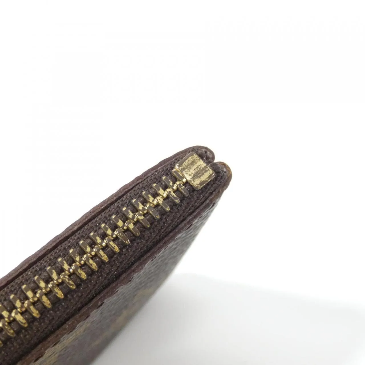 LOUIS VUITTON Pochette M62650 Coin Case Monogram 黑色 Monogram 中古品A - 縮圖 4