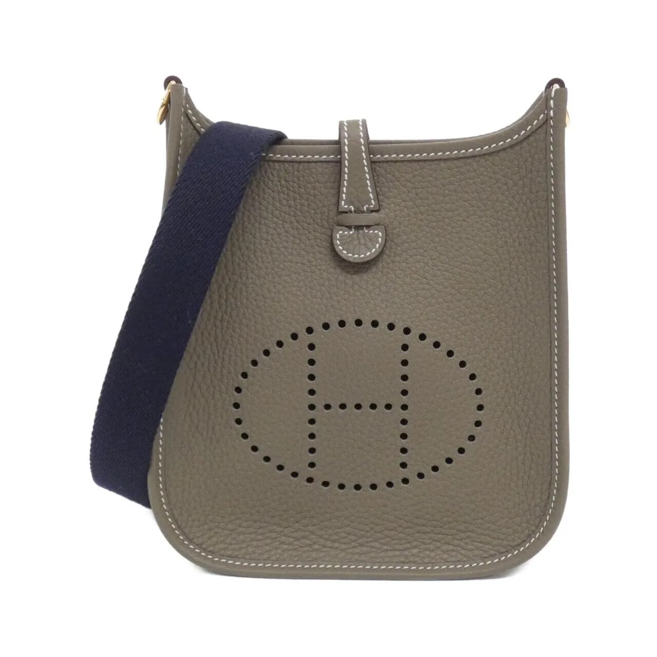 HERMES 069426CC Shoulder Clemence Etoupe