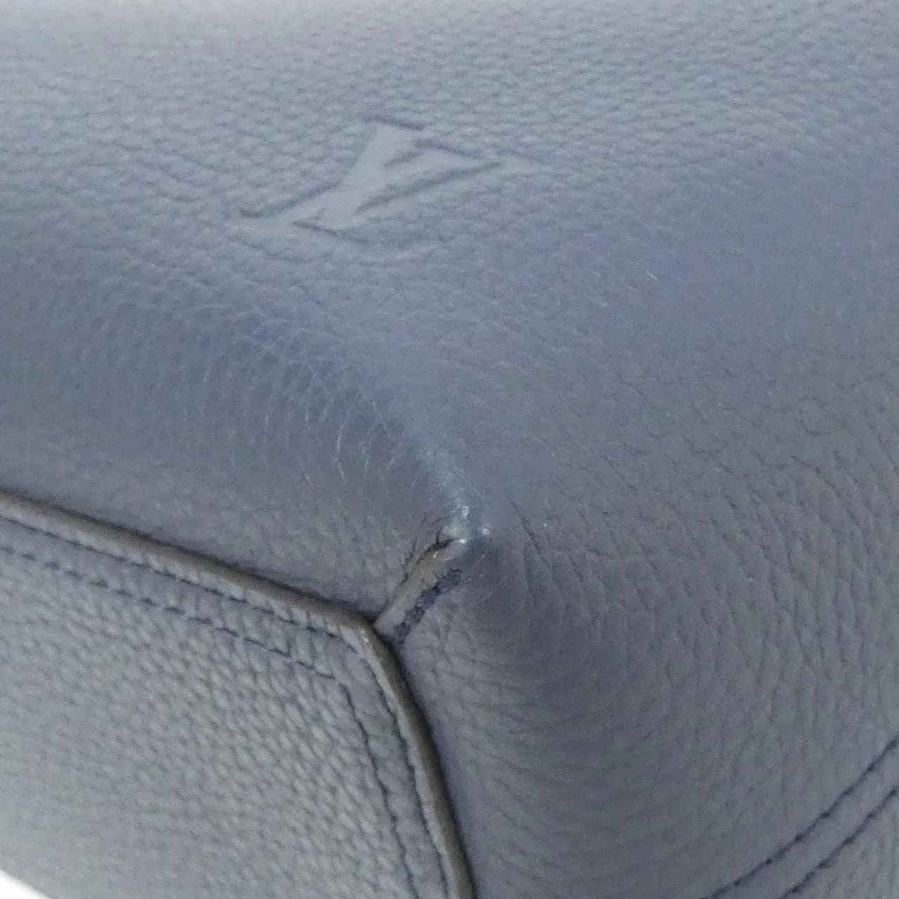 LOUIS VUITTON M53240 Handbag 深藍色 中古品A - 縮圖 3