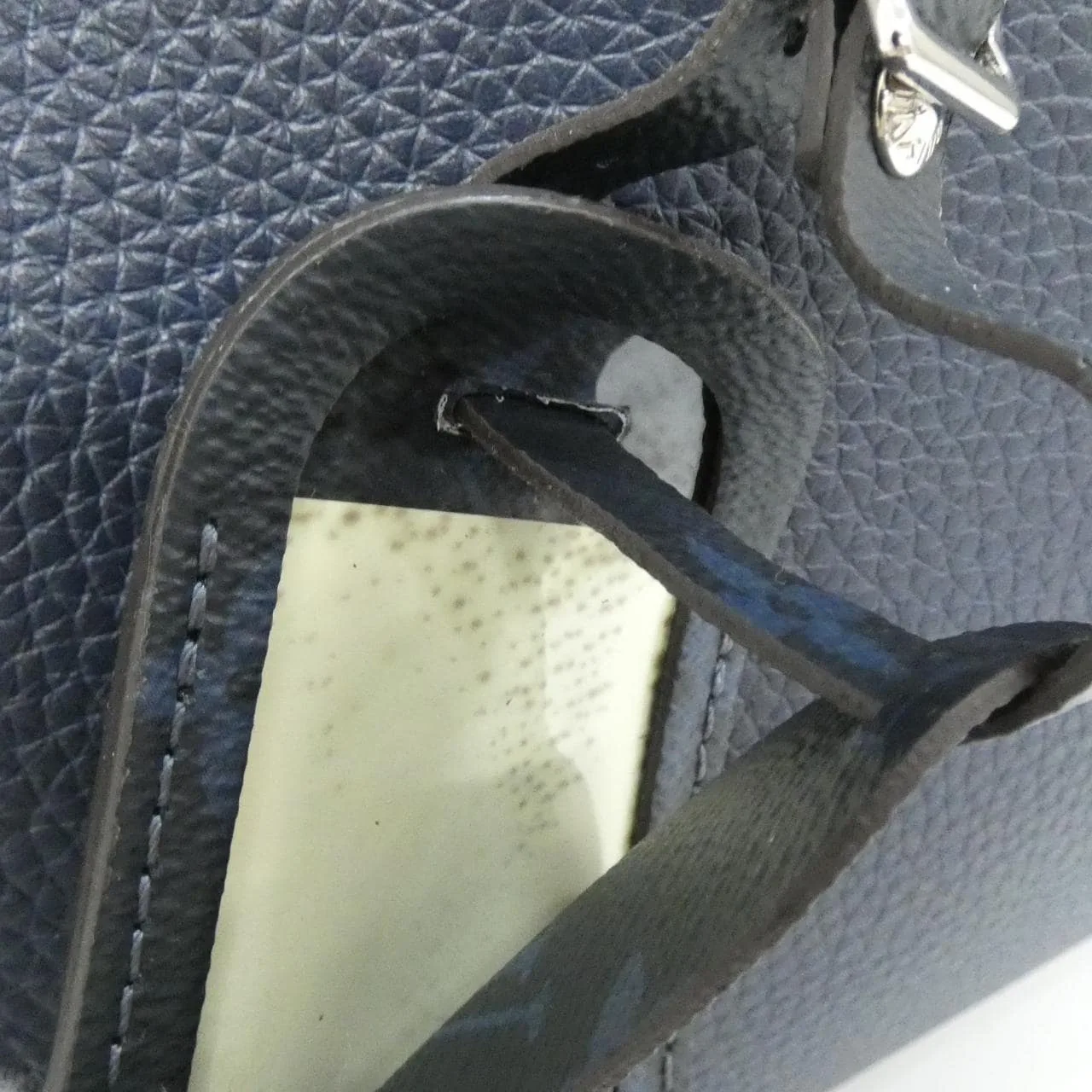 LOUIS VUITTON M53240 Handbag 深藍色 中古品A - 縮圖 4