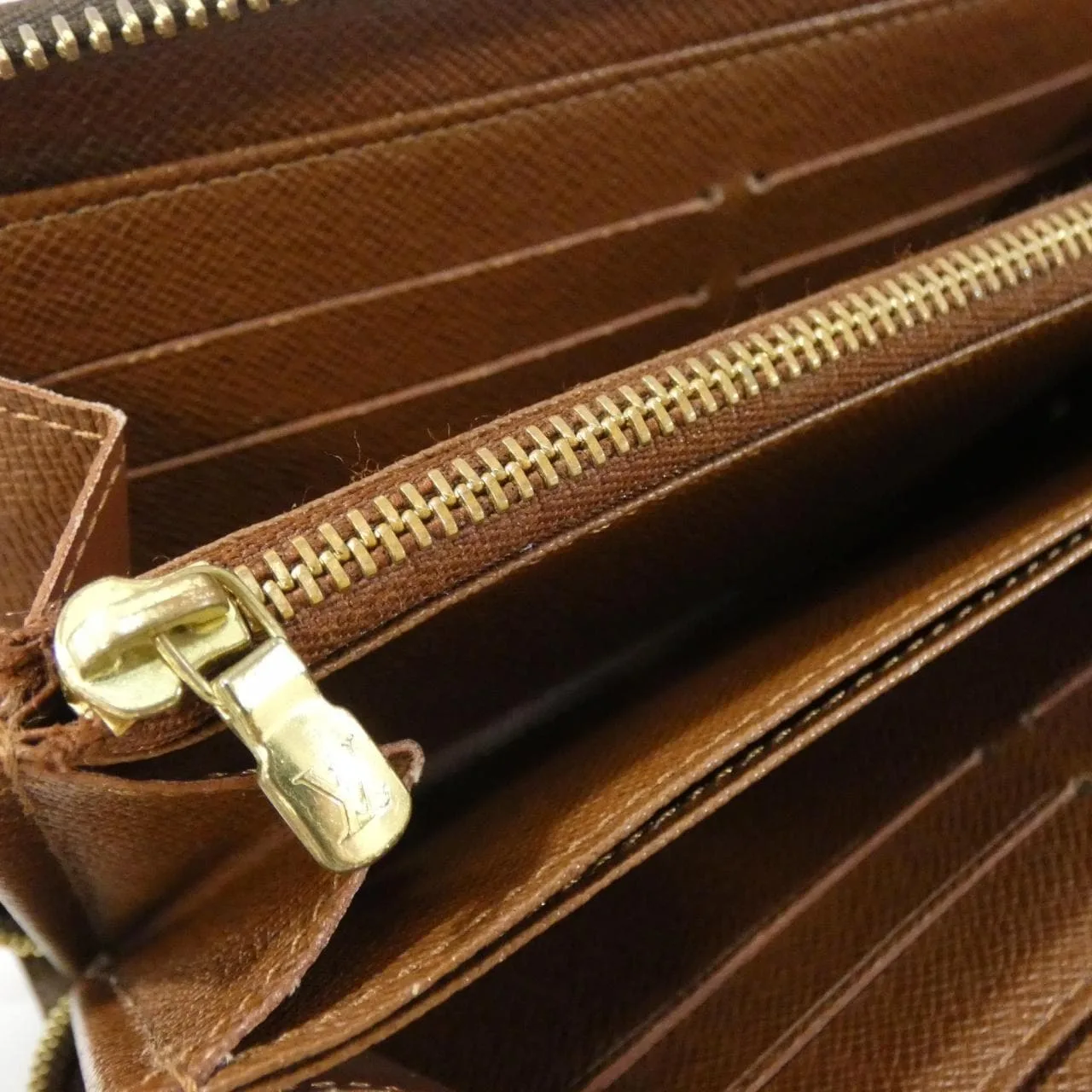 LOUIS VUITTON M60017 Wallet Monogram Black Monogram Rank A - Thumbnail 8