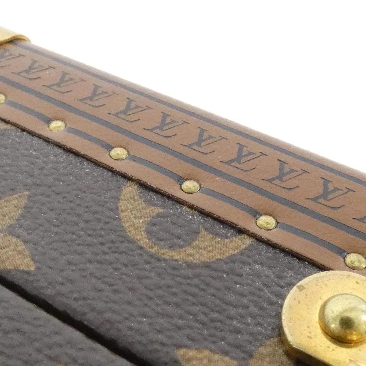 LOUIS VUITTON M10138 Wallet Monogram 藍色 Monogram 中古品A - 縮圖 4