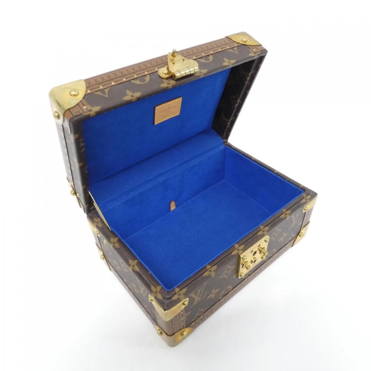 LOUIS VUITTON M10138 Wallet Monogram 藍色 Monogram 中古品A - 縮圖 6