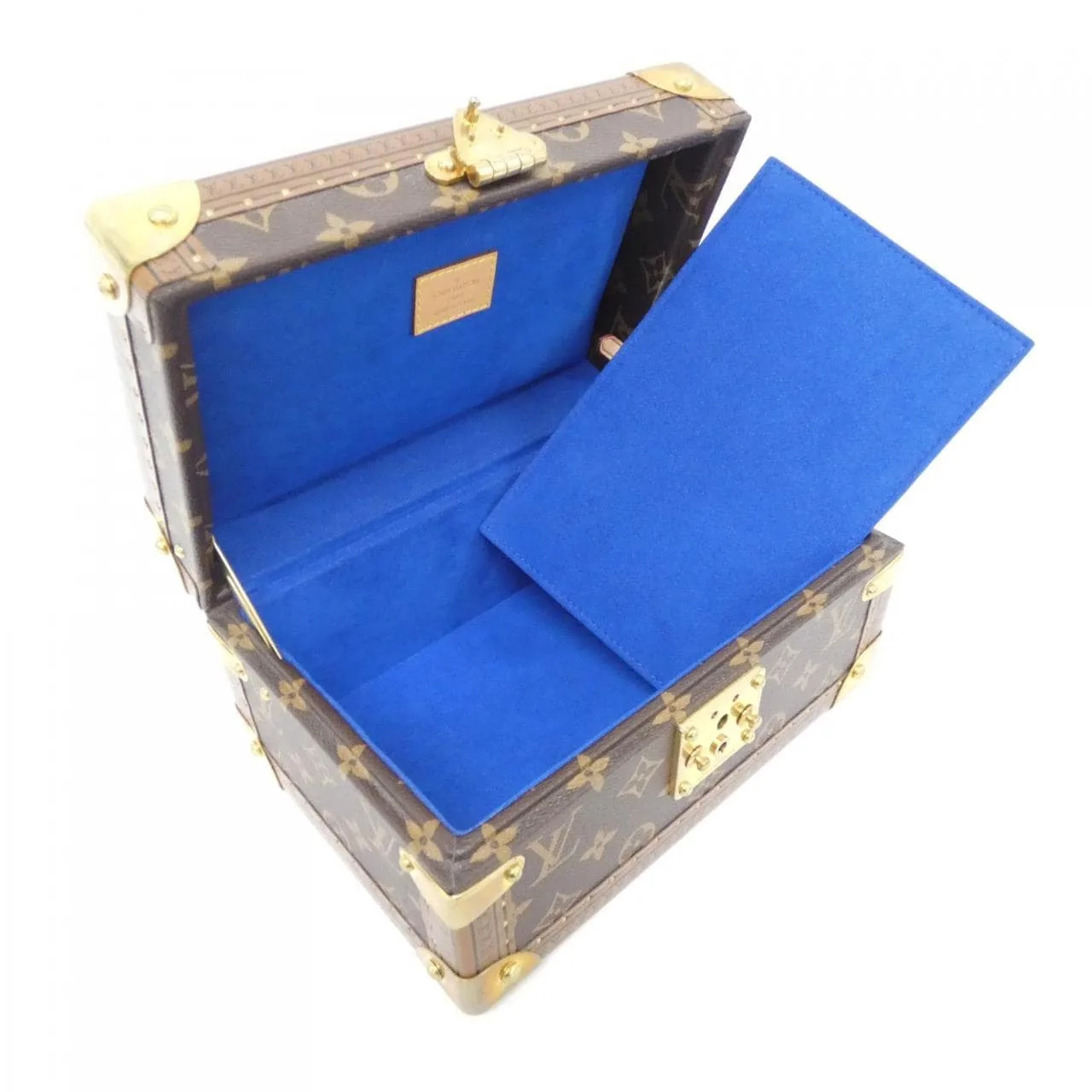 LOUIS VUITTON M10138 Wallet Monogram 藍色 Monogram 中古品A - 縮圖 7