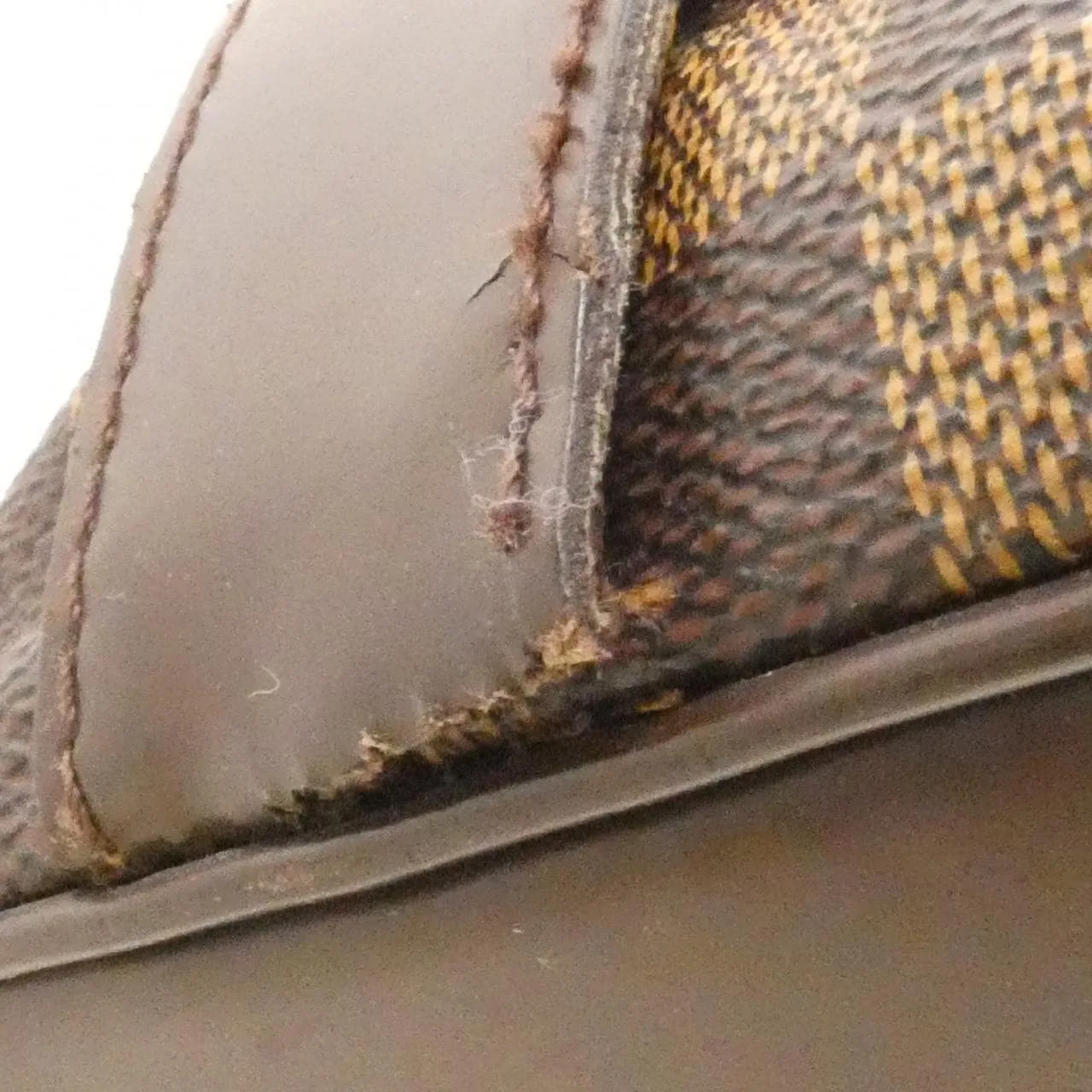 LOUIS VUITTON N51119 Shoulder Damier 黑色 Damier 中古品B - 縮圖 4