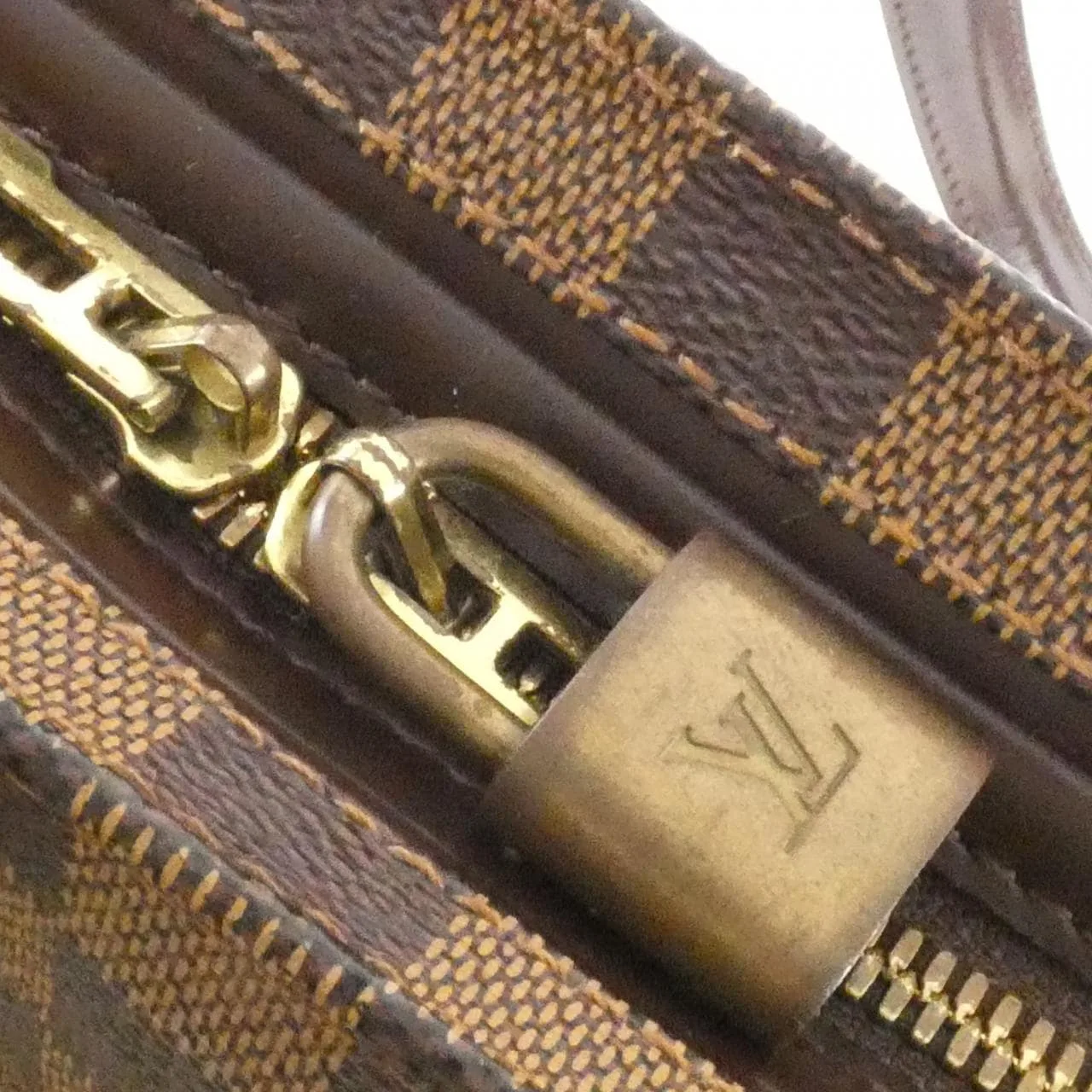 LOUIS VUITTON N51119 Shoulder Damier 黑色 Damier 中古品B - 縮圖 5