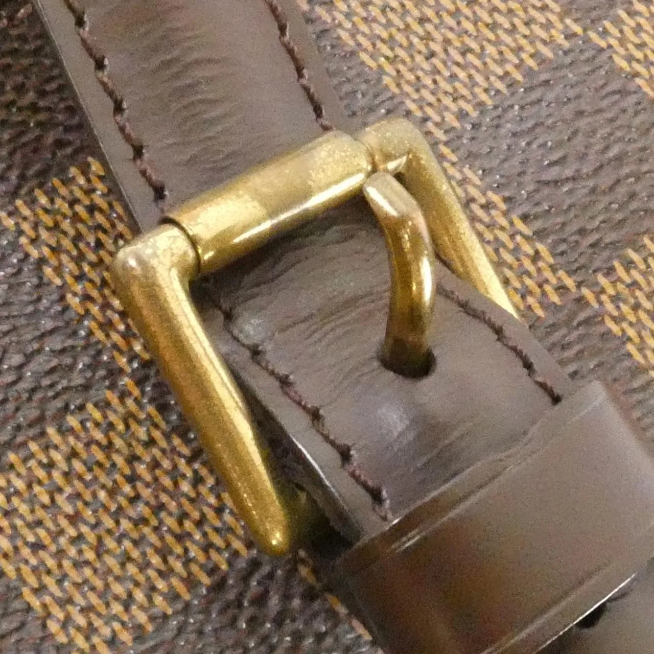 LOUIS VUITTON N51119 Shoulder Damier 黑色 Damier 中古品B - 縮圖 7