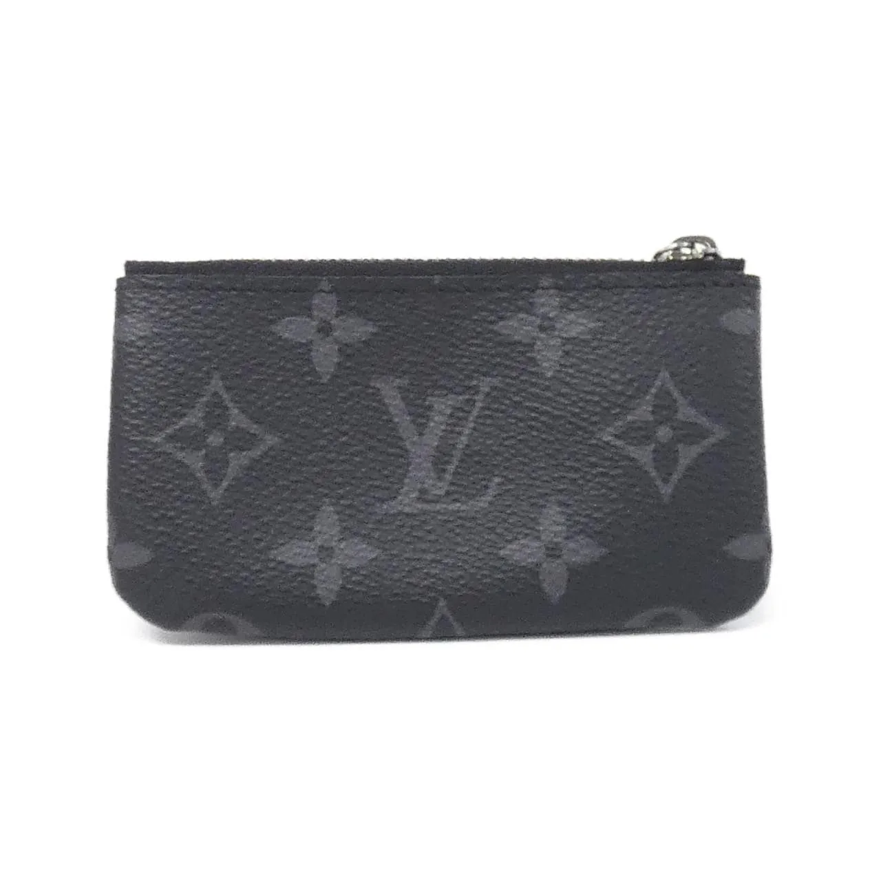 LOUIS VUITTON Pochette M80905 Coin Case Monogram 黑色 Monogram 中古品A - 縮圖 2