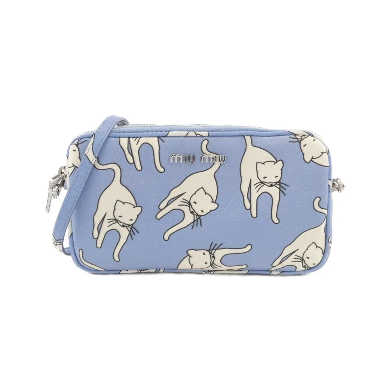 MIU MIU 5ZH011 肩背包 Black