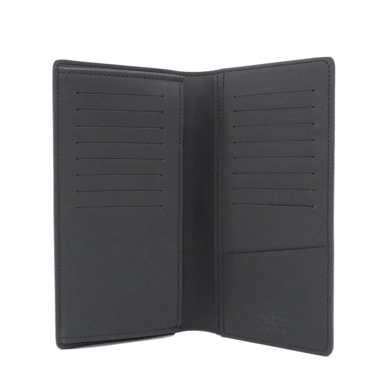 LOUIS VUITTON M62900 Wallet Monogram 黑色 Monogram 中古品A - 縮圖 2