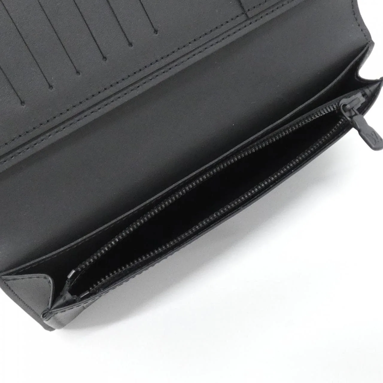 LOUIS VUITTON M62900 Wallet Monogram 黑色 Monogram 中古品A - 縮圖 4
