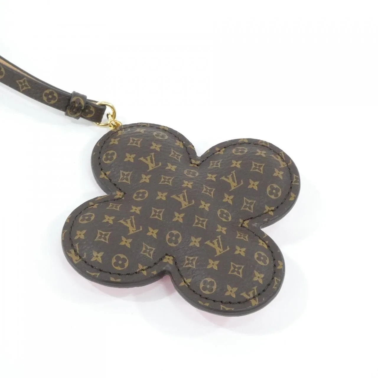 LOUIS VUITTON M02593 Wallet Monogram 粉色 Monogram 中古品A - 縮圖 3
