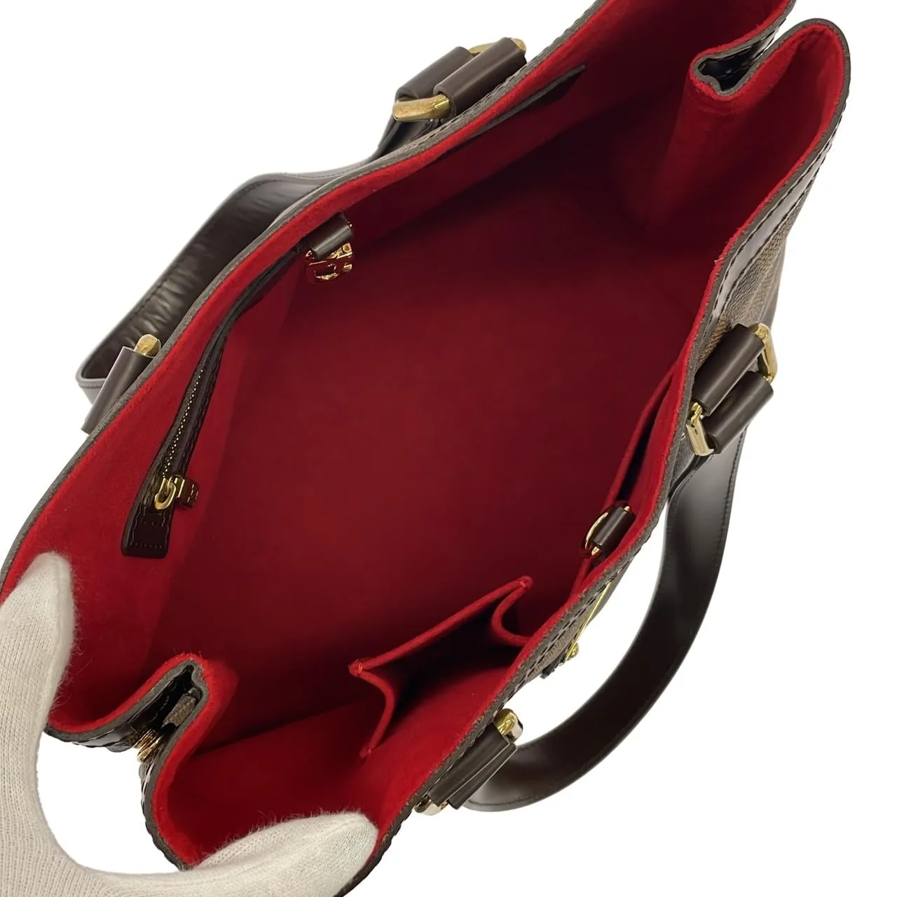 LOUIS VUITTON N51205 Handbag Damier Black Damier Rank A - Thumbnail 9