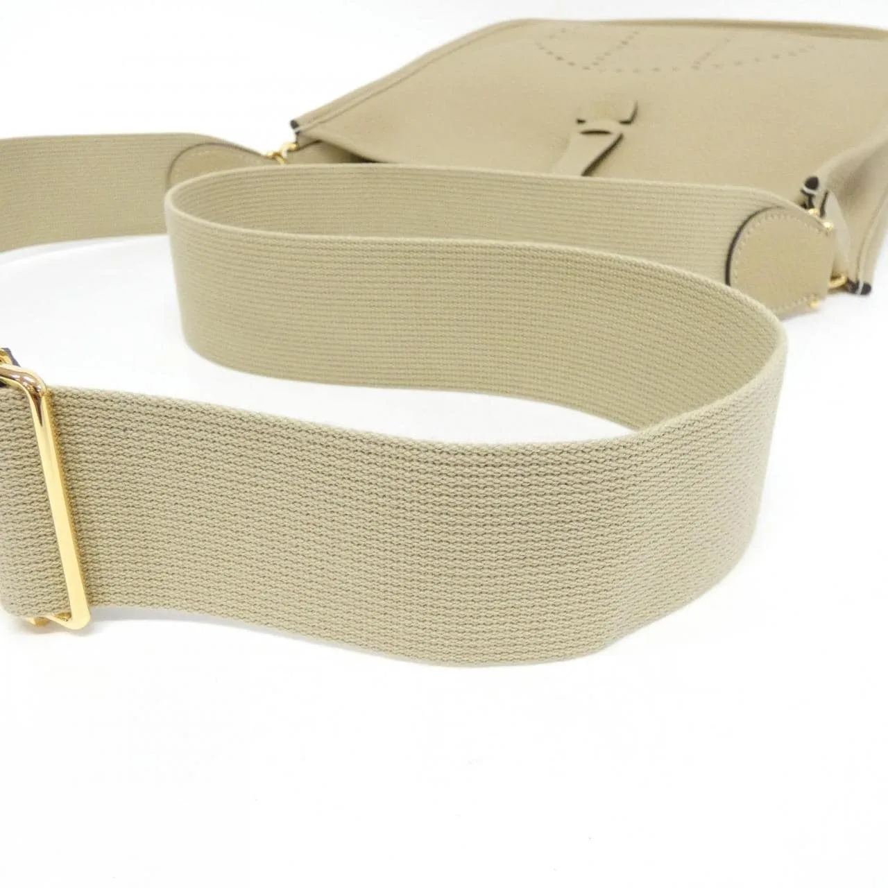 HERMES Evelyne 056277CC Shoulder Clemence Clemence 皮 未使用品 - 縮圖 4