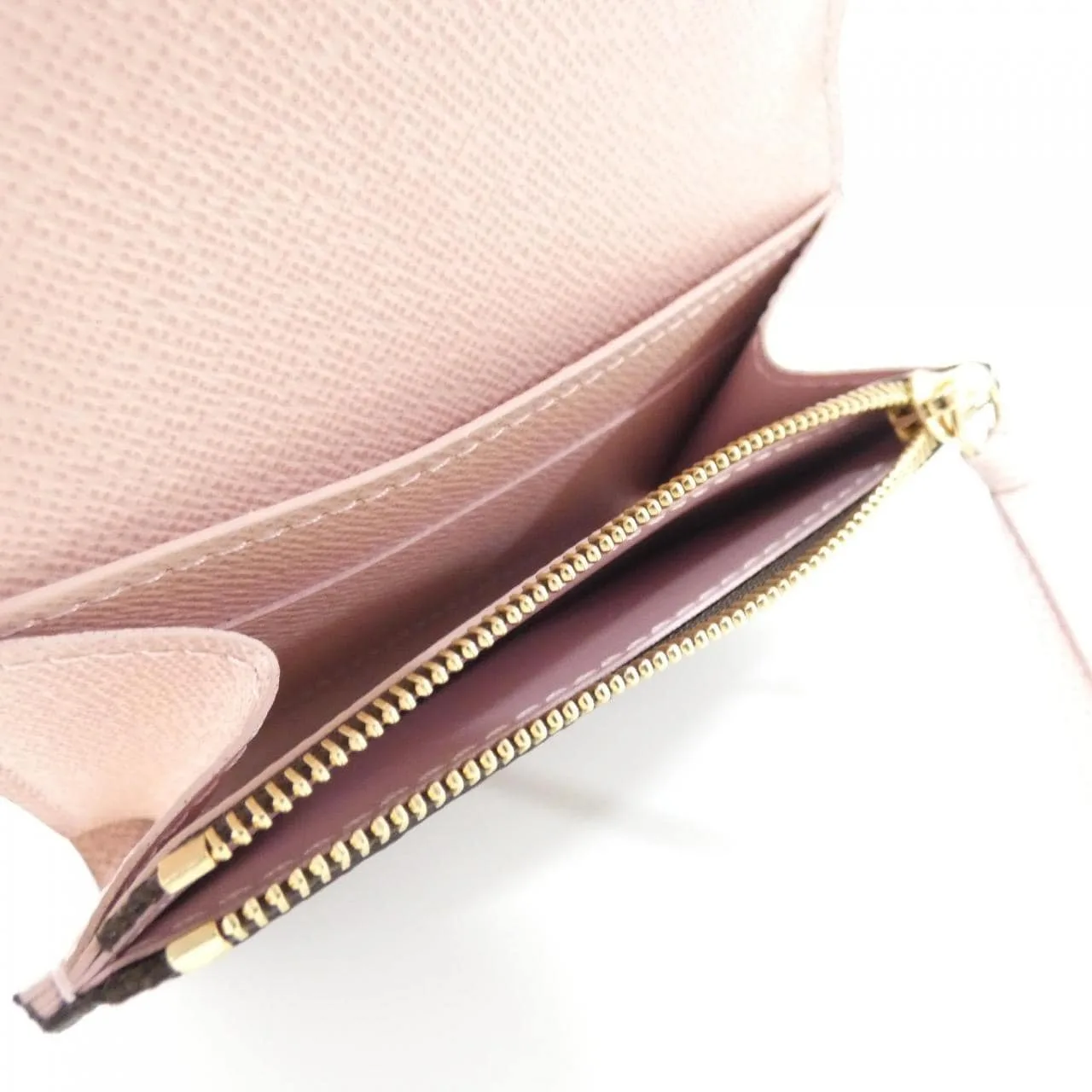 LOUIS VUITTON M62361 Coin Case Monogram 黑色 Monogram 中古品A - 縮圖 4