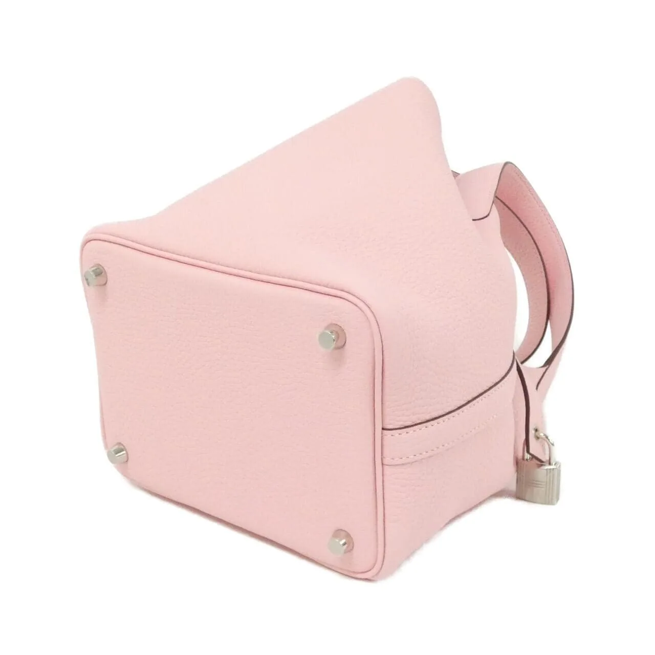 HERMES 056289CK Handbag Clemence Clemence Leather - Thumbnail 2