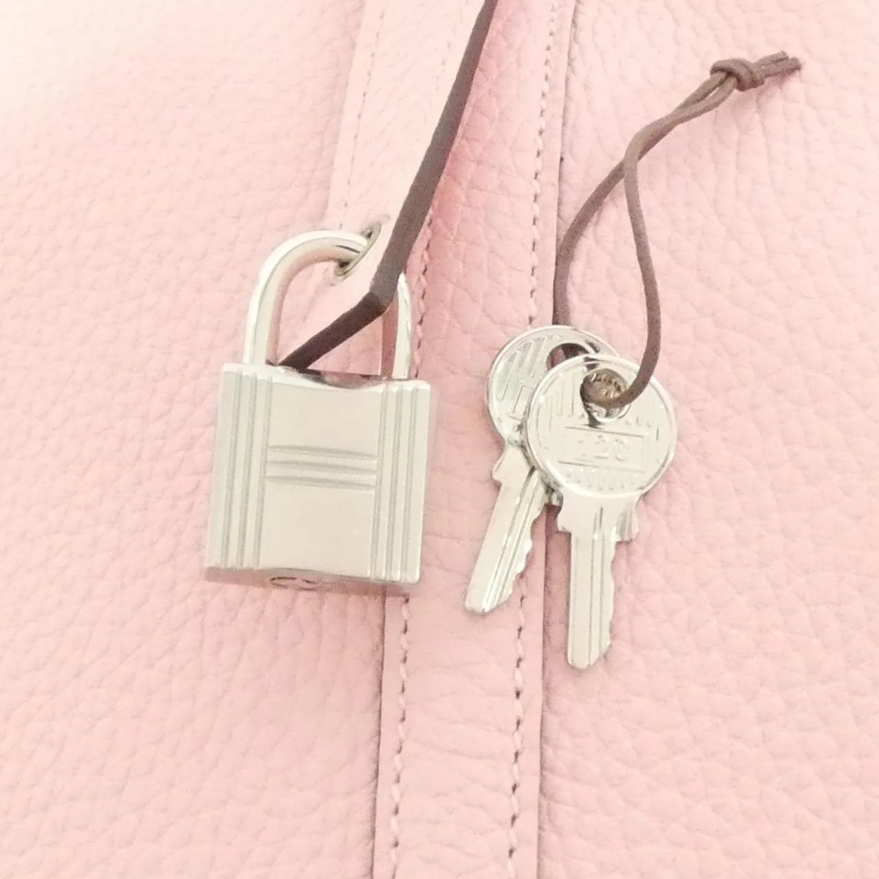 HERMES 056289CK Handbag Clemence Clemence Leather - Thumbnail 3