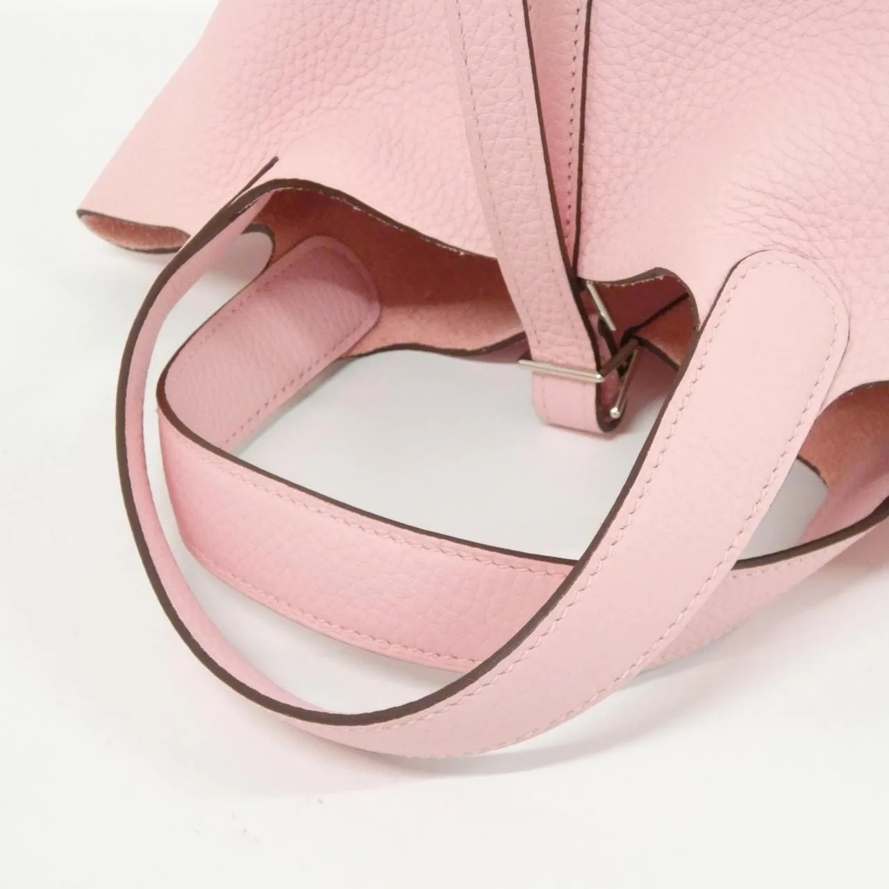 HERMES 056289CK Handbag Clemence Clemence Leather - Thumbnail 4