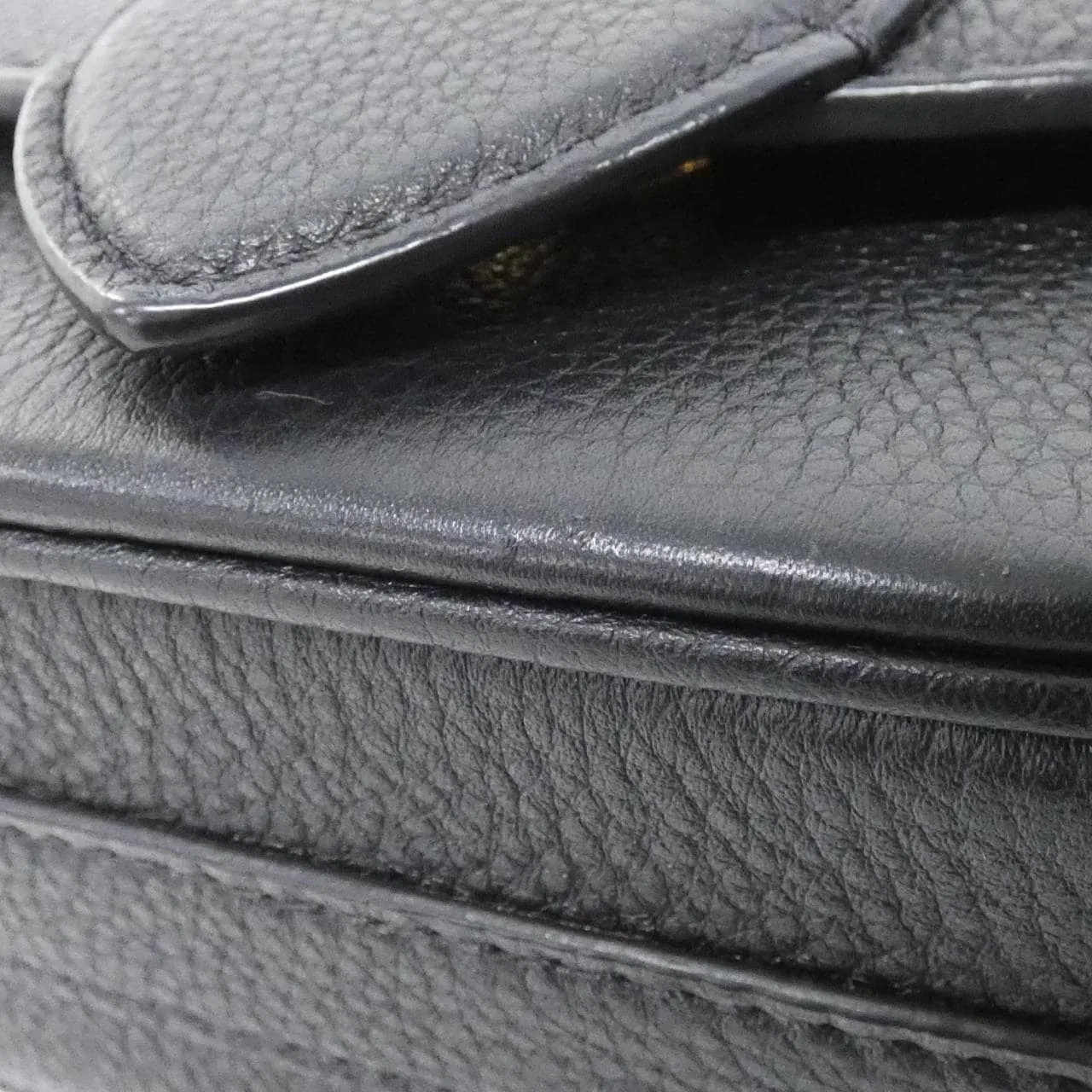 LOUIS VUITTON Pont-Neuf M58727 Shoulder 黑色 中古品A - 縮圖 3