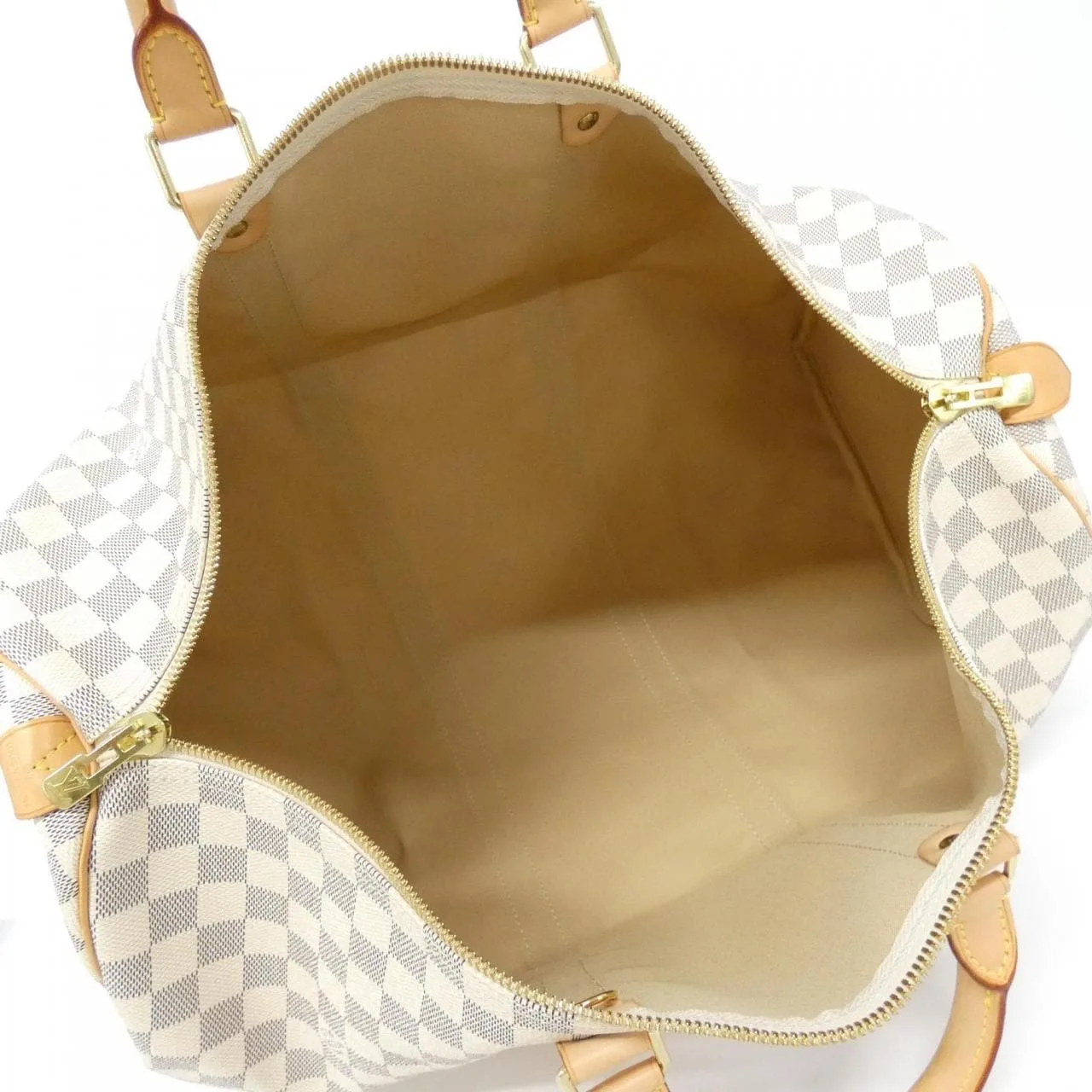 LOUIS VUITTON Keepall N41430 Boston Damier Black Damier - Thumbnail 7