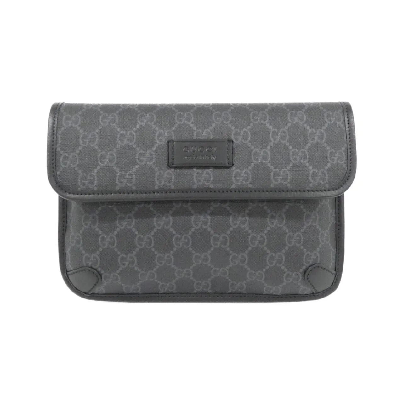 GUCCI 598113 K5RLN Belt Canvas Black