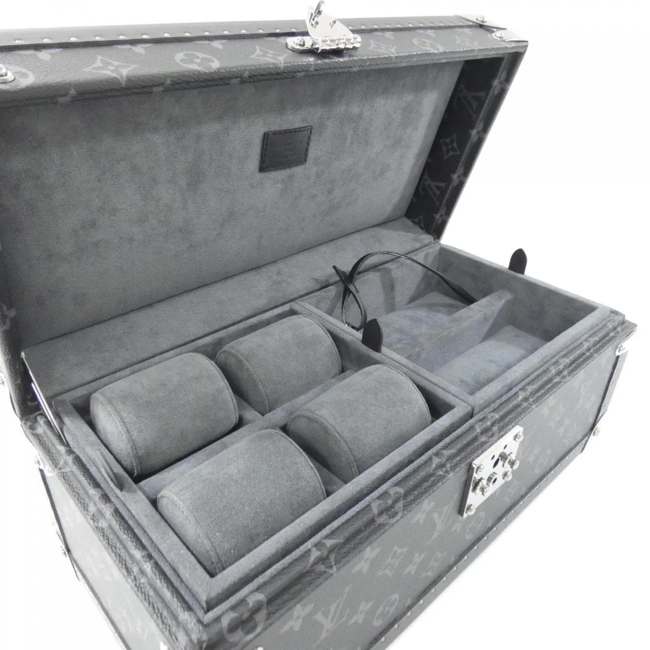 LOUIS VUITTON Eclipse M44127 Wallet Monogram Black Monogram Rank A - Thumbnail 5