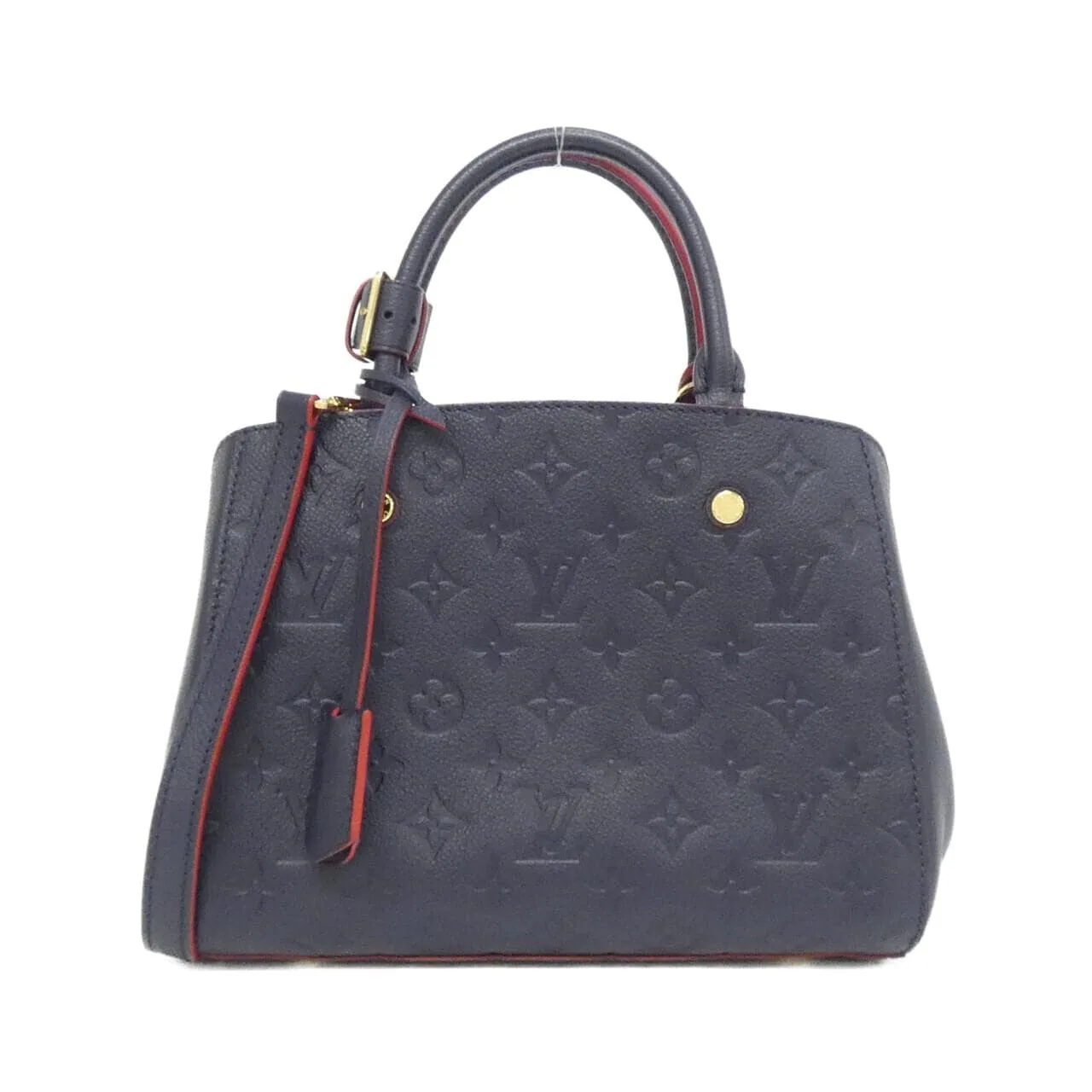 LOUIS VUITTON M42747 Handbag Monogram Rouge