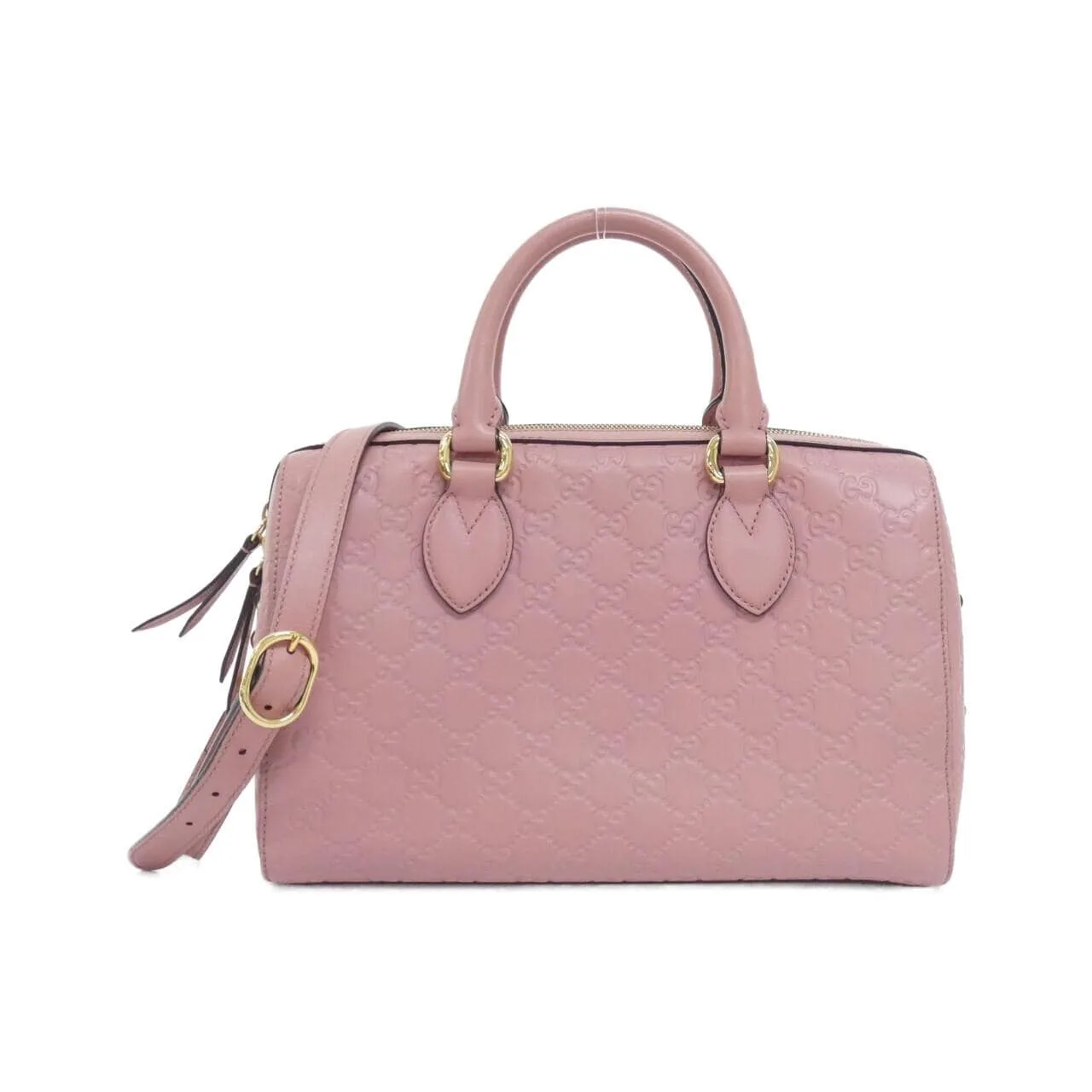 GUCCI 453573 DMT1G 波士頓包 皮革 Black